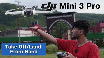 DJI Mini 3 Pro Hand Takeoff And Landing | Learn In 3 Minutes