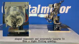 Small-Part Assembly Demo | OVR Series 6-Axis Robot Performs Precise Insertion