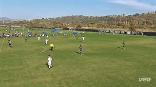 Quick pass with defensive pass read to attacking play | Luke Klepacki | 2027 | CDM, CAM