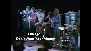 Chicago ~ I Don&#39;t Want Your Money ~ 1970 ~ Live Video, at Tanglewood