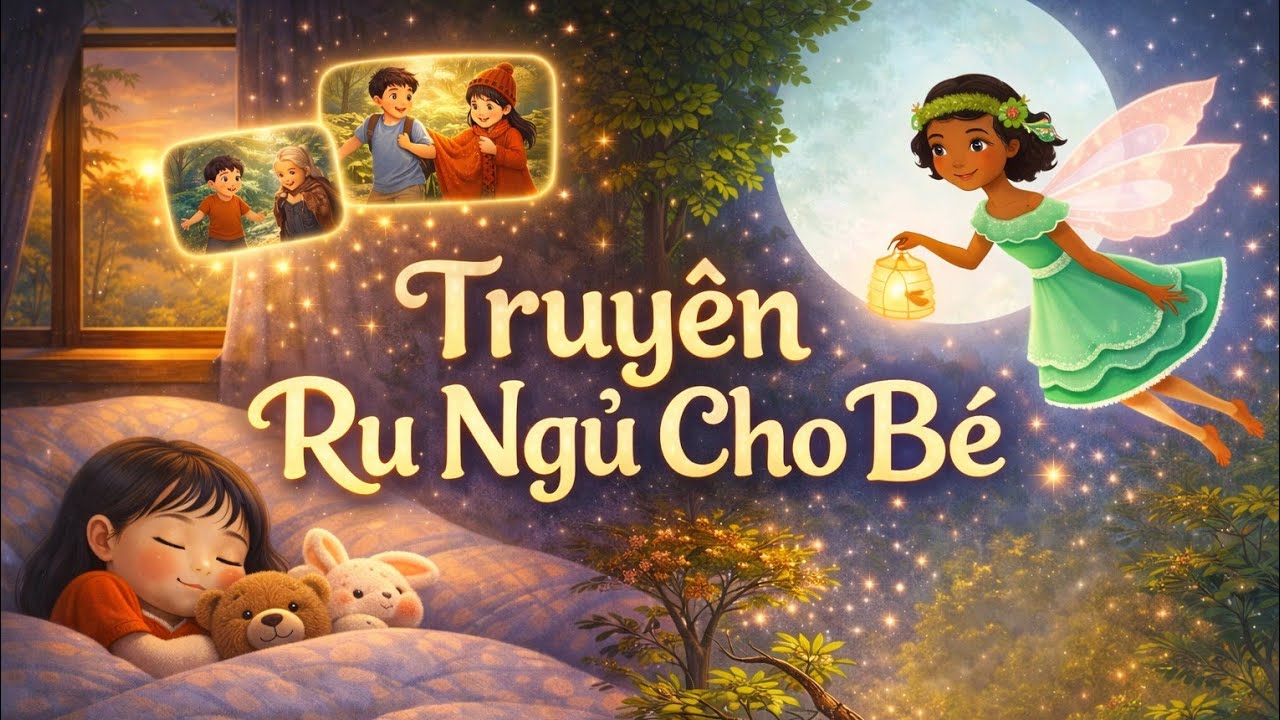 Nghe Xong 3 Câu Chuyện Này, Con Bạn Sẽ Ngủ Ngon Và Mơ Những Giấc Mơ Đẹp
