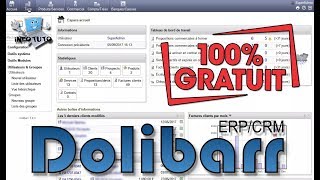 Dolibarr logiciel gratuit de gestion facturation comptabilité  ( idéal pour auto entrepreneur)