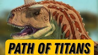 завтра засниму вам видео как буду выращивать карнотавра в || PATH OF TITANS || #youtube #титан