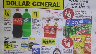 Dollar General Coupon Matchups 5/21-5/27