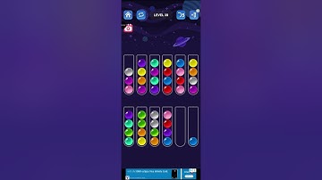 Ball sort puzzles level 54