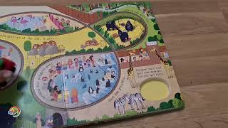 Usborne Books - Pull-back Busy Train Book