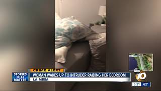 La Mesa woman wakes up to burglar in her bedroom