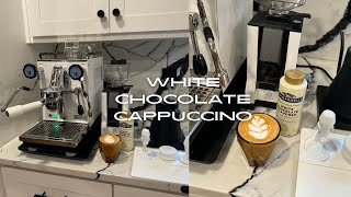 Morning Coffee Routine | Profitec Pro 400 | White Chocolate Cappuccino
