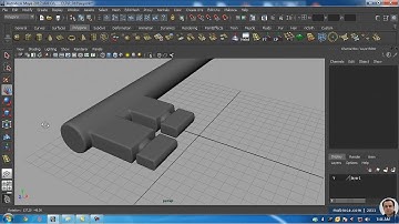 Speed Modeling an Old Key in Maya
