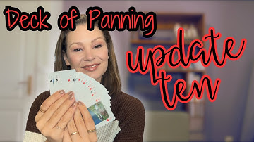 DECK OF PANNING 2025 || nog maar één maand te gaan // November Update