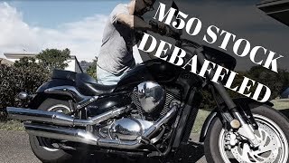 Stock (but debaffled) M50 Boulevard Exhaust Sound