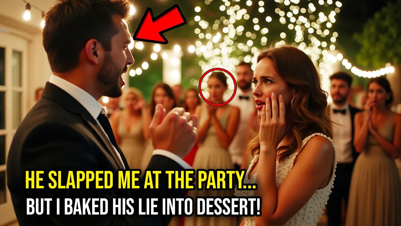 He Slapped Me at His Friend’s Birthday — So I Let the Cake Reveal What He Did Last Night