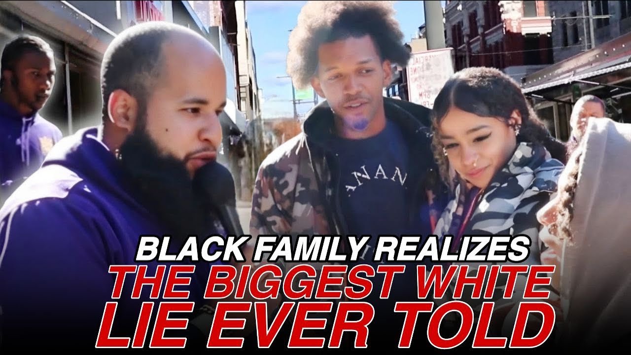 BLACK FAMILY REALIZES THE BIGGEST WHITE LIE EVER TOLD 