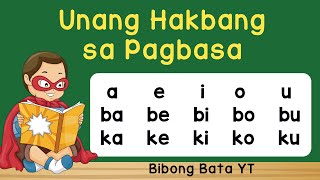 Unang Hakbang sa Pagbasa ng Tagalog | Abakada | Preschool at Kinder Unang Hakbang sa Pagbasa ng Tagalog | Abakada | Preschool at Kinder