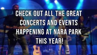 2021 Upcoming NARA Park Concerts & Events