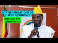 Des journalistes analysent la sortie mdiatique de joseph djogbenou et le port de casques