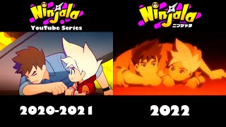 Ninjala Anime Episode 3: YouTube vs. REAL side-by-side @eganimation442
