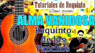 ALMA VANIDOSA Requinto y Contrarrequinto de los Panchos - cómo tocar ALMA VANIDOSA -  tutorial.