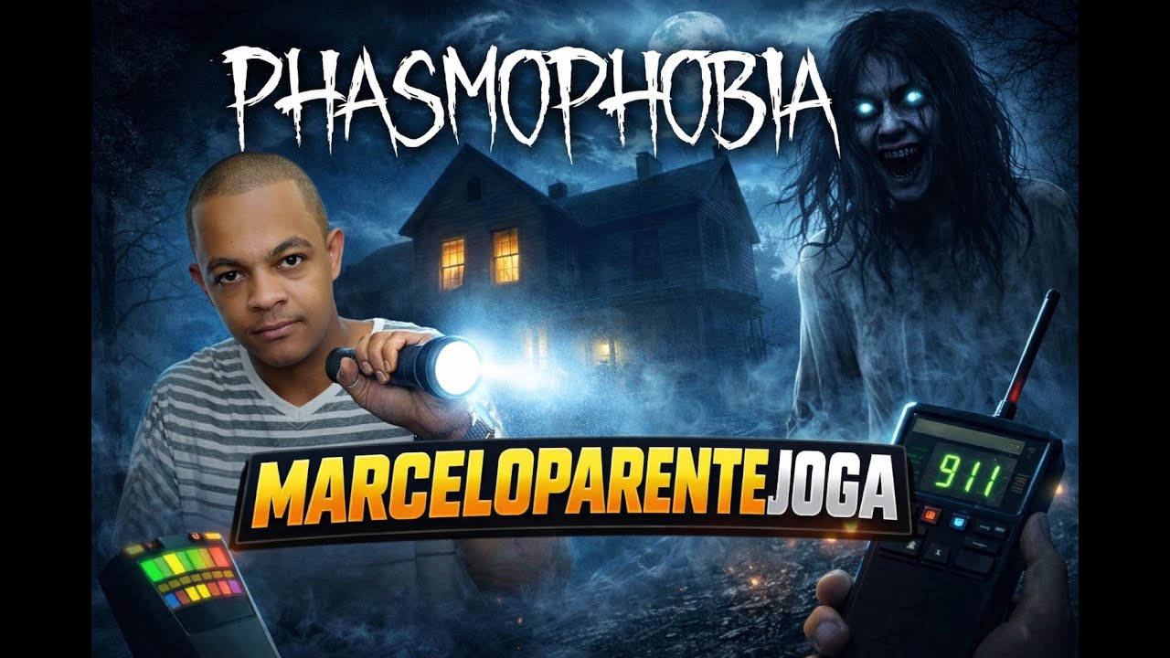 Hoje é dia de phasmophobia, bora morrer pras entidades. 