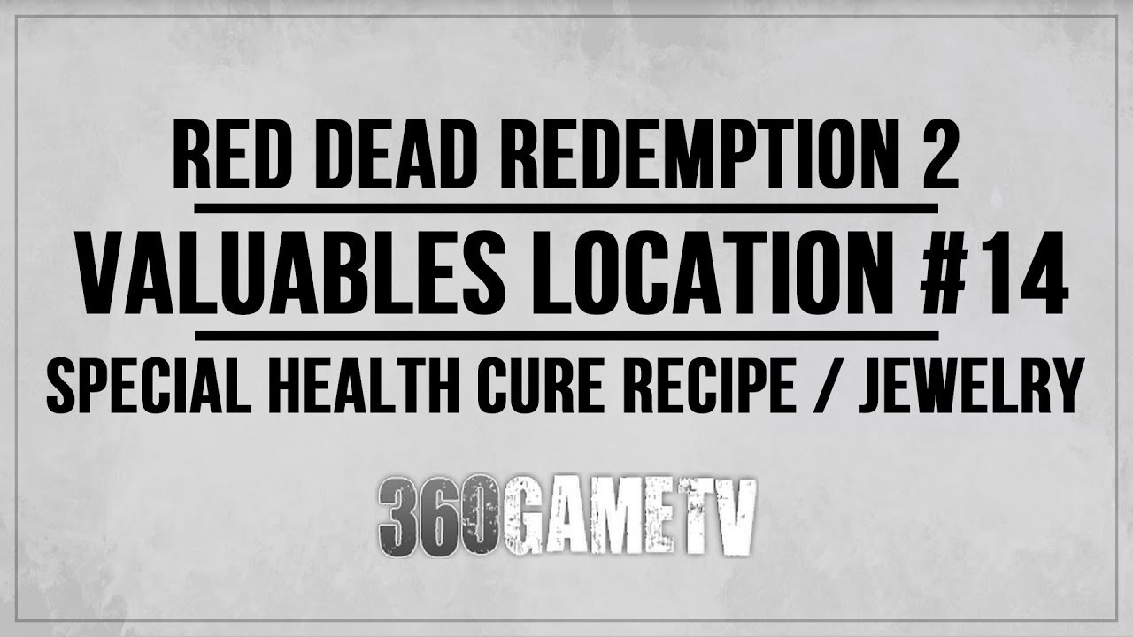 Special health cure rdr2