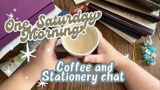 One Saturday Morning Ep. 21 | 5,000 Subs!!! Solo Journal Games, Ink Journals and Chatty update