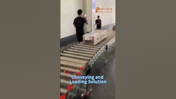 Băng tải con lăn xếp có động cơ - Giải pháp vận chuyển sản phẩm hiện đại, tiết kiệm nhân công!