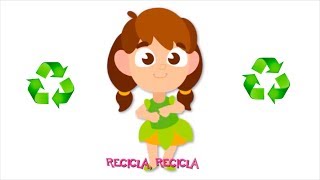 cancion oficial dia del reciclaje canciones reciclaje RECICLA RECICLA Ricardi recycling recycle kid