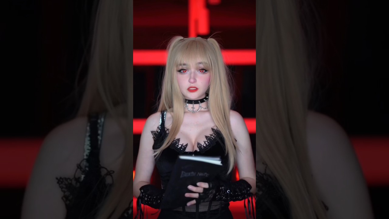 Misa from death note 😍👀 #deathnote #cosplay #anime