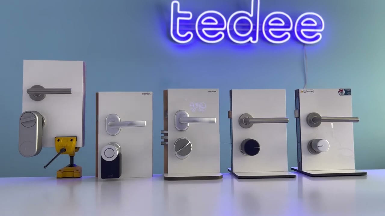 tedee PRO & GO Smart Locks - Sound Comparison with other Smart Locks 