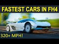 *2021 UPDATED* Top 5 FASTEST CARS In Forza Horizon 4 (Stock & Tuned) l Is Koenigsegg Jesko Fastest?