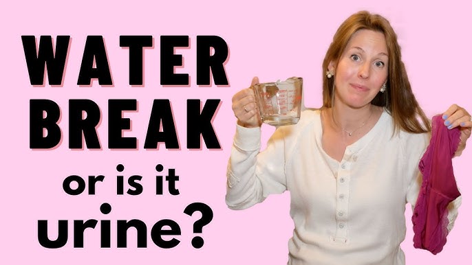 WHAT TO DO IF YOUR WATER BREAKS  Am I leaking Amniotic Fluid or is it My Water  Breaking or Pee? 