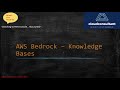 Amazon Bedrock Knowledge Bases – 🔍 Hands-on Lab with OpenSearch & S3 Integration