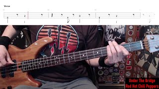 Under The Bridge by Red Hot Chili Peppers - Bass Cover with Tabs Play-Along