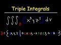 Triple Integrals - Calculus 3