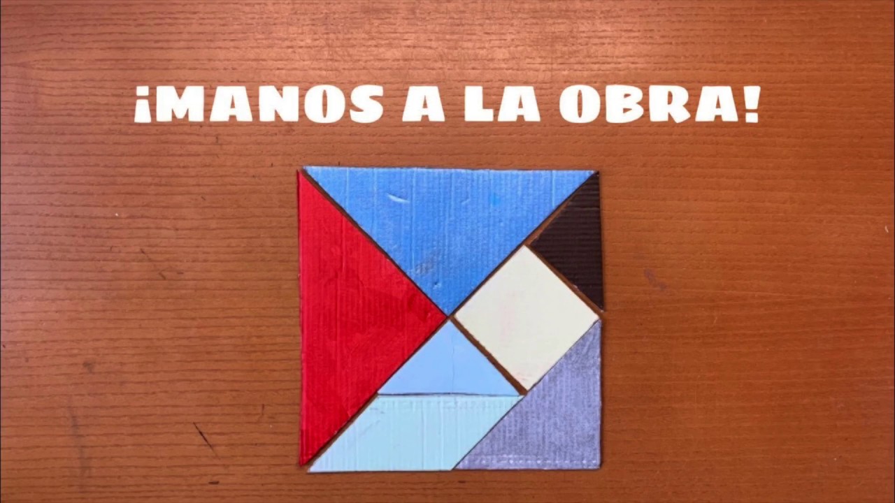 Como hacer un tangram