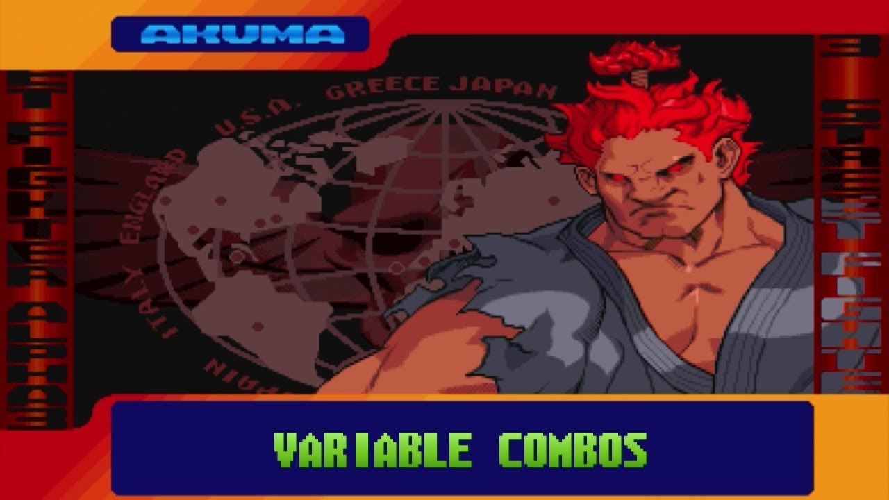 X-Guile A-Guile X-ism A-ism Verifiable Super Combos - Street Fighter Alpha  3 SFA3 Upper/Max 