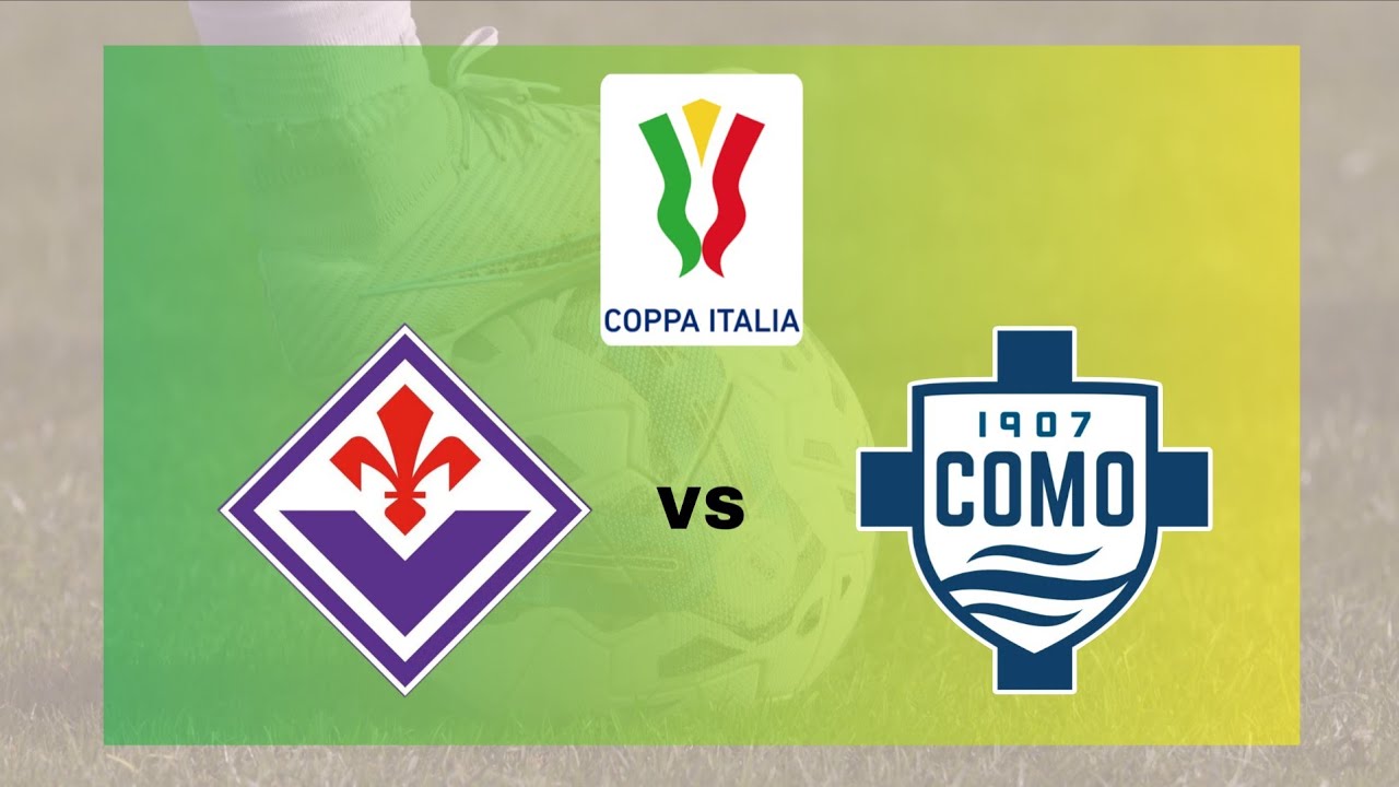 Fiorentina vs Como ⚽️ Coppa Italia - PARTIDO SIMULADO