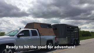 DIY Wood Truck Cap Camper