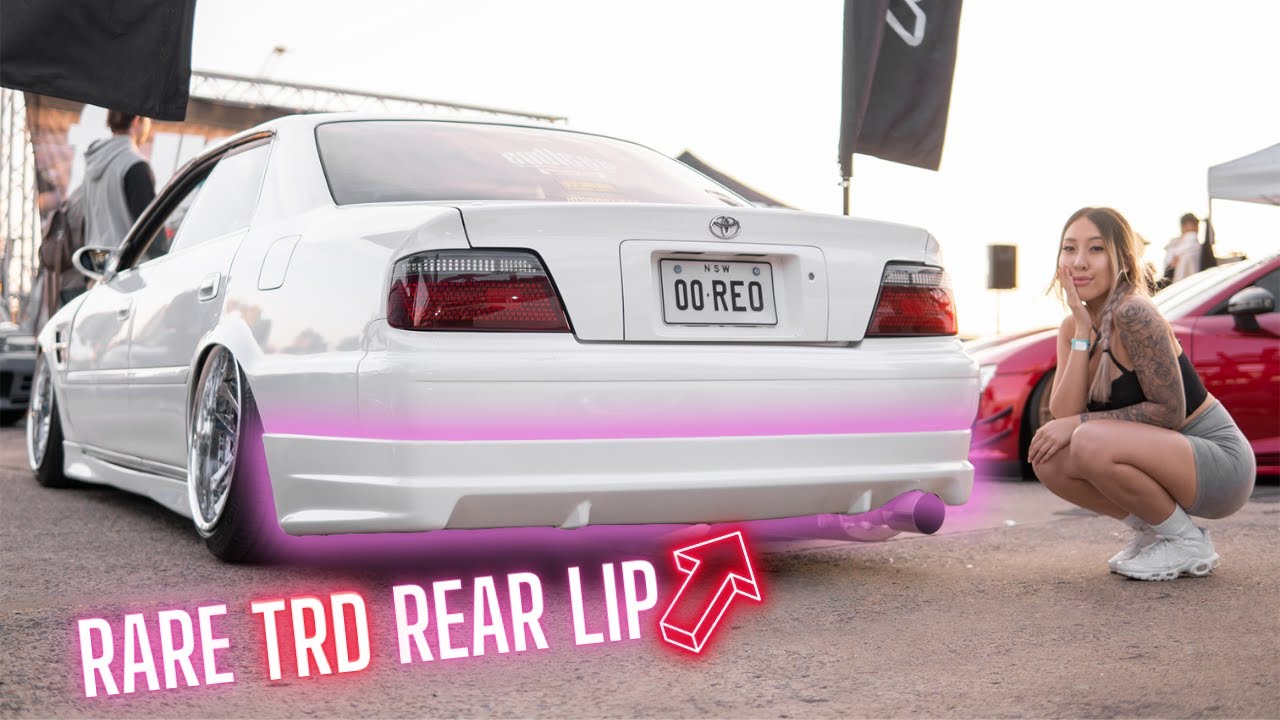 ちょれい JZX100 TRD Rear Lip for Hot Import Nights 2023 (GONE WRONG