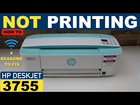 HP DeskJet 3755 Not Printing, Fix 4 Common Reasons, Resume Printing.