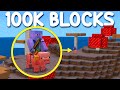 I Travelled 100,000 Minecraft Blocks Without Moving