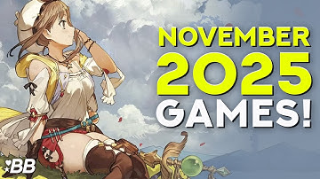 New Games in November 2025: JRPGs, Indies, & Big Releases