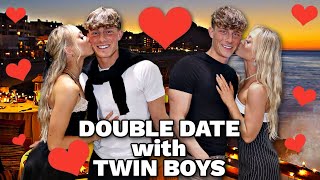 DOUBLE DATE WITH TWIN BOYS!!!