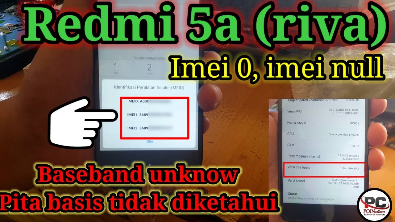 Redmi 6a Imei Repair