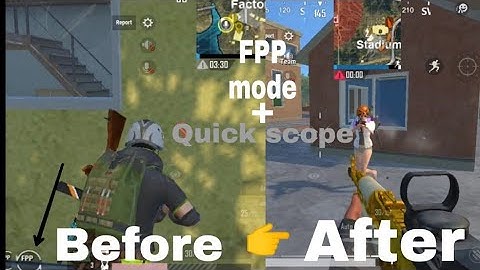 Pubg lite new FPP mode and quick scope v .0.20.0