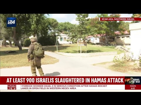 Kfar Aza: Aftermath of the brutal attack by Hamas against women and babies