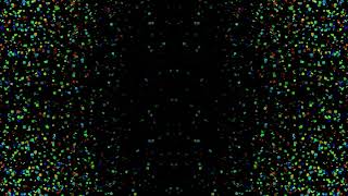 Confetti Explosion Animation on a transparent background. 3D Color Confetti Animation.