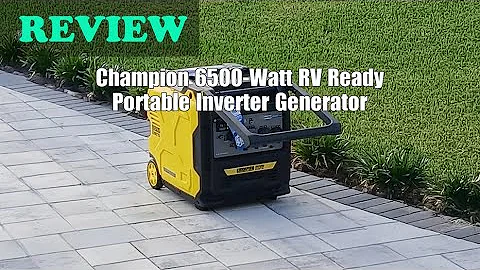 Champion 6500W Portable Inverter Generator Review 2025