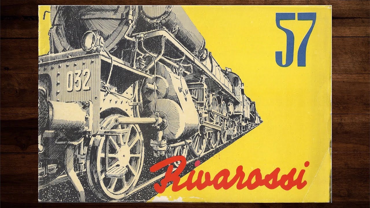 Rivarossi Katalog 1957 – Modellbahn, English