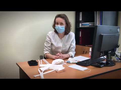Медицинские маски. Виды и правила ношения. Medical masks. Types and rules of wearing.